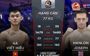 Võ sĩ 18 tuổi Việt Nam lập kỷ lục khi ra đòn thần tốc, khiến cao thủ 1m9 người Anh bất tỉnh sau… 18 giây 