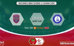 Soi kèo Bình Dương vs Khánh Hòa, nhận định bóng đá vòng 4 giai đoạn 2 V-League (17h00, 5/8)