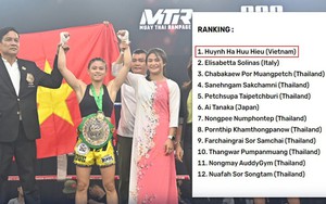 Nữ võ sĩ ‘hạt tiêu’ Việt Nam tạo địa chấn khi đứng số 1 thế giới ở Muay WBC, xếp trên nhà vô địch châu Âu 
