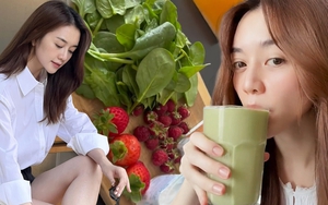 Thiều Bảo Trang chia sẻ công thức sinh tố dưỡng tóc chắc khỏe, giảm gãy rụng còn bóng mượt