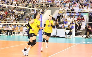 ‘Nhạc trưởng’ Kim Thoa lại rực sáng, bóng chuyền nữ Việt Nam thắng thuyết phục Philippines ở SEA V.League