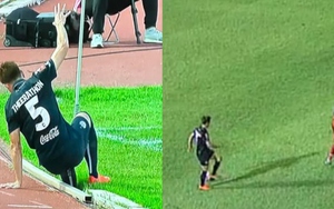 Sau khi gặp sự cố suýt chấn thương, Bunmathan ‘triển skill’ cực hay đánh lừa đối thủ