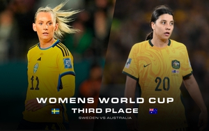 TRỰC TIẾP bóng đá nữ Thụy Điển vs Úc, tranh giải ba World Cup 2023 (15h00 hôm nay)