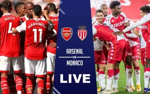 TRỰC TIẾP bóng đá Arsenal vs Monaco, giao hữu CLB (00h00 hôm nay)