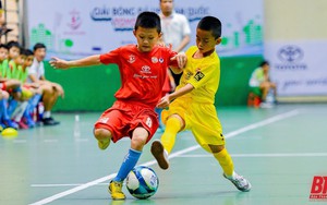 Việt Hùng Thanh Hoá và CLB BĐ Hà Nội vào chung kết giải bóng đá U9 toàn quốc Toyota Cup 2023