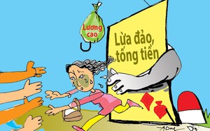 Khuyến cáo người dân cảnh giác với chiêu trò 'việc nhẹ lương cao'