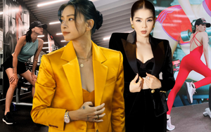 Sao nữ giữ thói quen tập luyện dù đã U50: Ngô Thanh Vân body săn chắc nhờ gym