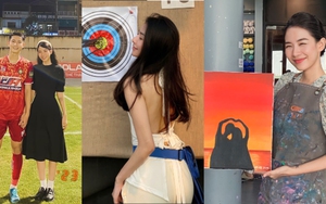 'Nàng thơ' cực xinh của hot boy Đông Á Thanh Hóa, cầm kỳ thi họa 100 điểm 'không có nhưng'