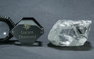 Phát hiện viên kim cương trắng 692,3 carat tại Botswana