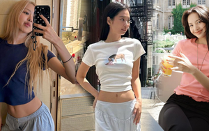 Áo baby tee được BLACKPINK ưa chuộng: Tôn dáng hết nấc, chị em nên thử
