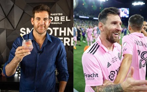 Del Potro: 'Tôi rất vui khi Messi chơi bóng ở Miami'