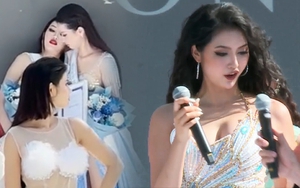 Cuộc thi Hoa hậu nhan nhản "sạn": Thí sinh xỉu vì nắng, đang thi ứng xử thì micro hết pin