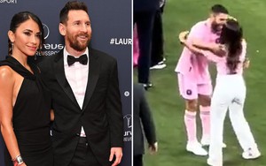 Hài hước với khoảnh khắc vợ Messi suýt hôn trai lạ vì tưởng nhầm là chồng