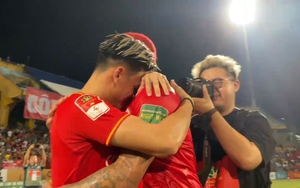 Hồ Tấn Tài bật khóc sau khi cùng CAHN vô địch V-League 2023