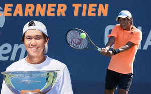 Tay vợt gốc Việt tại US Open 2023 Learner Tien luôn học hỏi để tiến bộ, suýt bỏ quần vợt vì chơi game