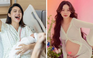 Vừa sinh con vài ngày, Minh Hằng đăng trạng thái 'rơi lệ'