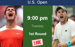 Link xem trực tiếp Alcaraz vs Koepfer, vòng 1 US Open 2023 (07h30 hôm nay)