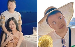 Phương Oanh 'lầy lội' mừng sinh nhật Shark Bình 