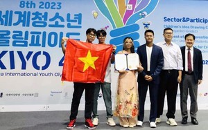 Quảng Ninh: Học sinh đoạt HCV và Giải đặc biệt tại Olympic Khoa học Quốc tế Hàn Quốc 2023