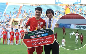 Siêu phẩm móc bóng của 'Ronaldo Việt Nam' giành danh hiệu Bàn thắng đẹp nhất V-League 2023