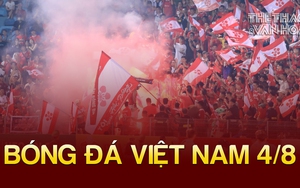 Bóng đá Việt Nam 4/8: CLB Hải Phòng bị phạt nặng vì đốt pháo sáng