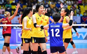 ĐT bóng chuyền nữ Việt Nam 'ca khúc khải hoàn' ngày ra quân SEA V.League 2023