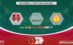 Soi kèo Hải Phòng vs Nam Định (19h15, 6/8), nhận định bóng đá vòng 5 giai đoạn 2 V-League