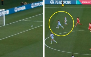 Ngỡ ngàng với pha phản lưới từ gần giữa sân của ĐT nữ Tây Ban Nha ở World Cup nữ 2023