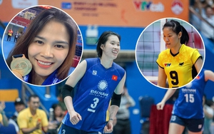 Thanh Thúy đập bóng như ‘búa máy’, cùng Ngọc Hoa giúp ĐT bóng chuyền Việt Nam thắng Thái Lan để vô địch