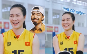 Phụ công xinh đẹp của ĐT bóng chuyền Việt Nam thần tượng Karik nhưng lại hát nhạc... Đen Vâu