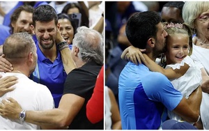 Điều đầu tiên Djokovic làm sau khi hạ Medeved khiến triệu fan ngưỡng mộ