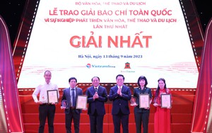 Lễ trao giải Báo chí toàn quốc “Vì sự nghiệp phát triển Văn hóa, Thể thao và Du lịch” lần thứ Nhất