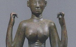 Việt Nam tiếp nhận bàn giao pho tượng đồng Nữ thần Durga 4 tay đặc biệt quý hiếm bị đánh cắp