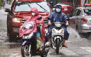 Ngày 15/9, khu vực đồng bằng và trung du Bắc Bộ cục bộ có mưa rất to