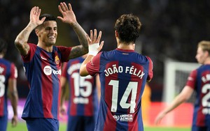 Tân binh Joao Felix chói sáng, Barcelona đại thắng '5 sao' để chiếm ngôi đầu La Liga
