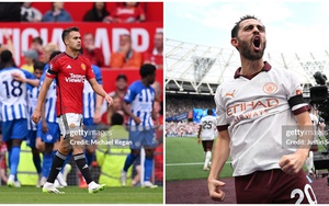 Kết quả bóng đá Anh vòng 5: MU thua đau và tụt xuống vị trí siêu thấp, Man City thắng lớn