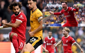 Salah rực sáng trong vai trò mới, giúp Liverpool ngược dòng kịch tính để giành ngôi đầu bảng Ngoại hạng Anh