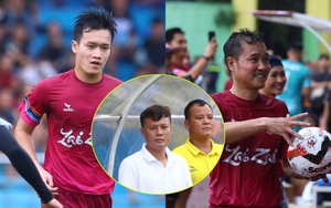 Hoàng Đức và danh thủ Hồng Sơn không thể 'gánh team', để đội nhà thua đậm trong trận ra mắt của HLV Thành Lương