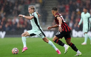 Bất lực trước Bournemouth, Chelsea tụt sâu khó tin, dưới cả MU