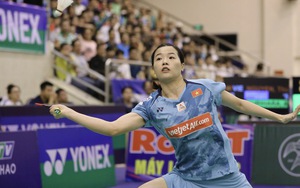 Hotgirl Thùy Linh thắng nghẹt thở đối thủ Nhật Bản, đăng quang xứng đáng tại Vietnam Open 2023