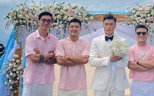 Hội bạn thân 'rần rần' lấy vợ, fan réo tên Quang Hải chỉ vì một bức ảnh