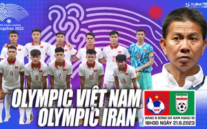 Nhận định bóng đá Olympic Việt Nam vs Olympic Iran (18h30, 21/9), vòng bảng ASIAD 2023 
