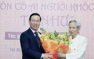 Chủ tịch nước Võ Văn Thưởng dự Lễ giới thiệu tác phẩm 'Còn có ai người khóc Tố Như'