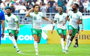 Đối thủ của Olympic Việt Nam, Olympic Saudi Arabia chơi kỹ thuật, rất giỏi xử lí bóng trong không gian hẹp