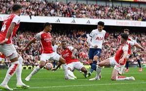 Son Heung Min lập cú đúp, Arsenal và Tottenham bất phân thắng bại tại Derby London