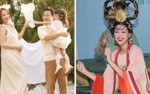 Sao Việt 25/9: Nhã Phương - Trường Giang kỉ niệm ngày cưới, Hoa hậu Khánh Vân hóa Hằng Nga dịp Trung thu