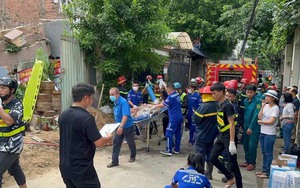 Vụ sập nhà 4 tầng tại TP. HCM: Hai nạn nhân đã được phẫu thuật
