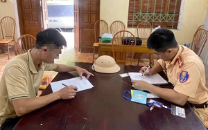 Xử phạt giáo viên dạy lái xe 'không nhường đường cho xe ưu tiên'