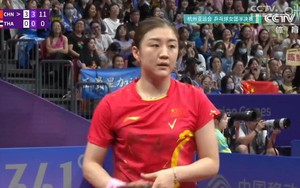 Tay vợt Thái Lan thua trắng 0-11 trước Trung Quốc ở môn bóng bàn ASIAD 2023, CĐV chỉ thốt lên một điều
