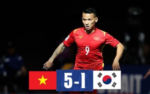 ĐT Việt Nam ngược dòng thắng Hàn Quốc 5-1, khởi đầu như mơ ở giải châu Á